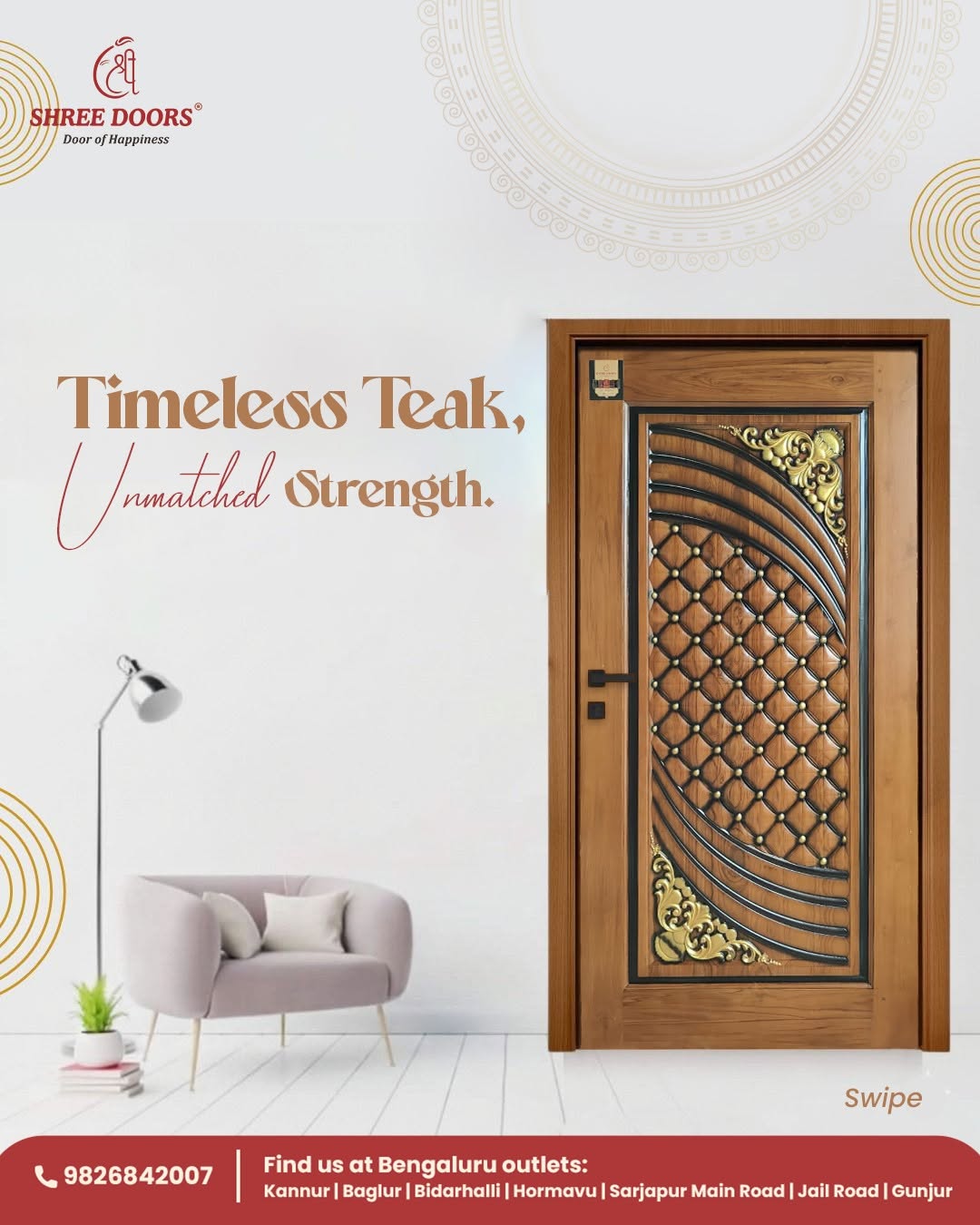 Unique Custom Door Creative 4